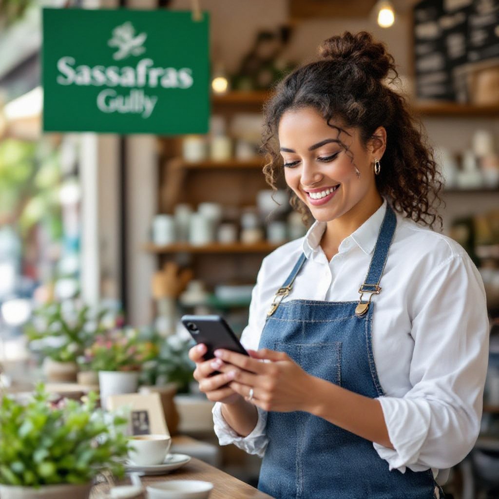 Local business owner Sassafras Gully