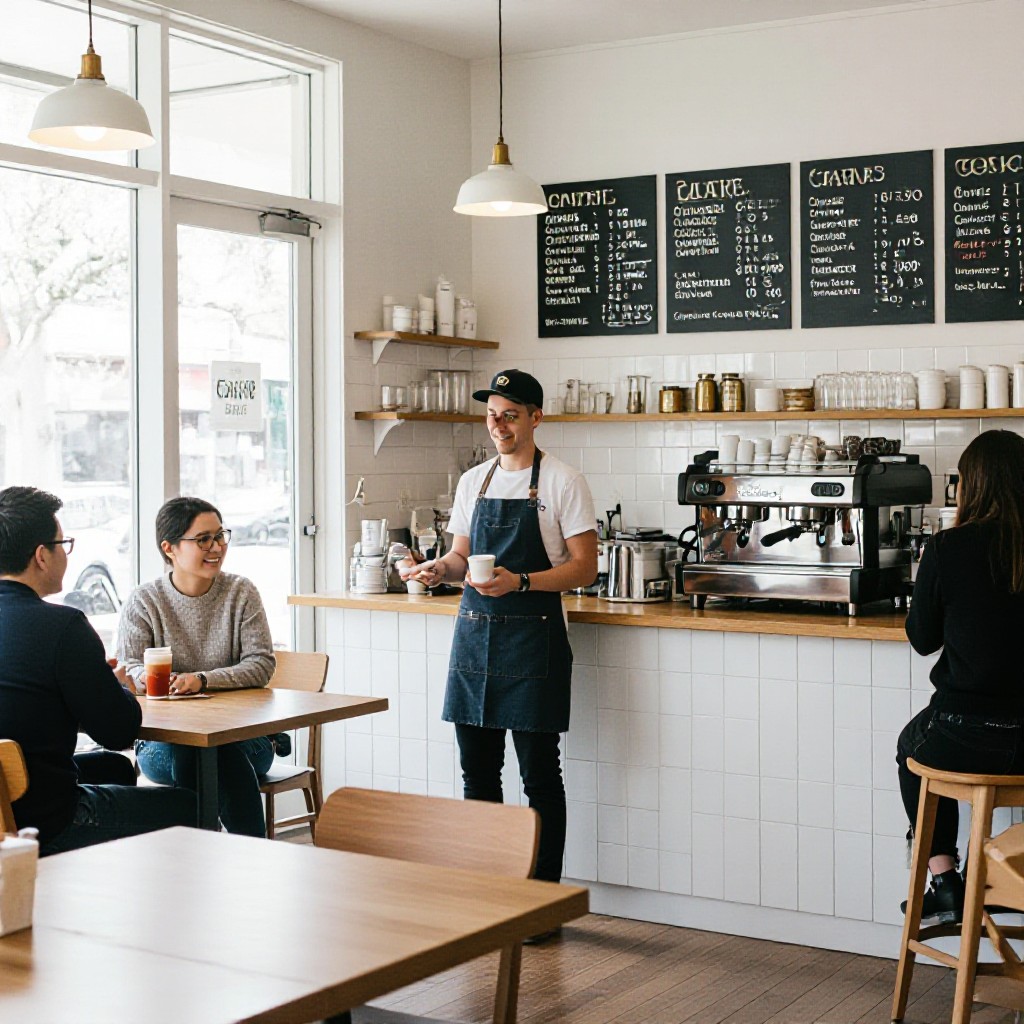 Coburg East cafe interior