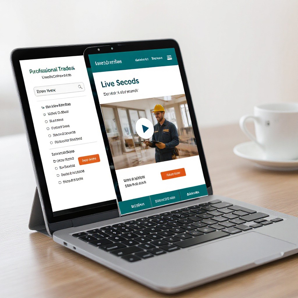 live demo of managed website