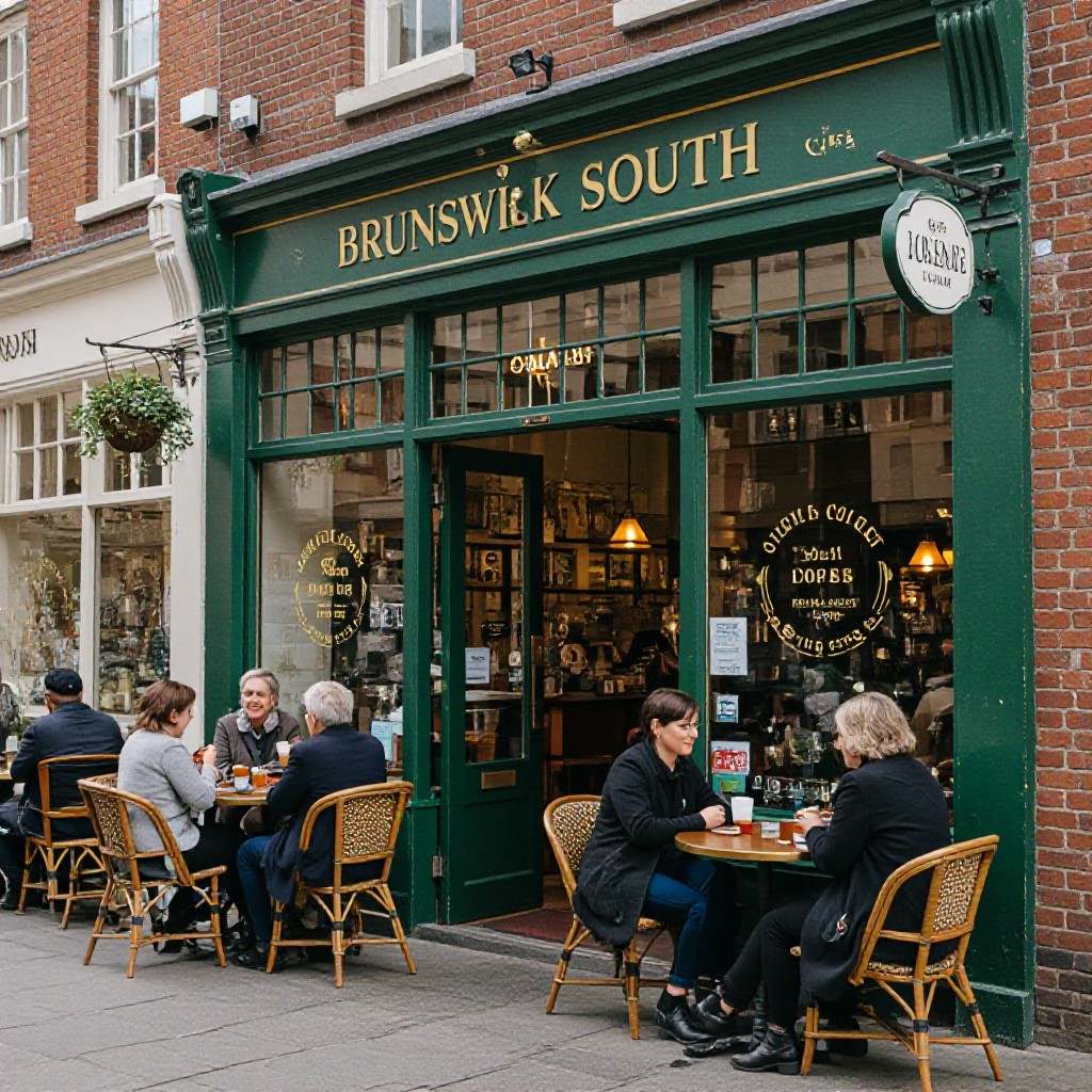 Brunswick South café website example