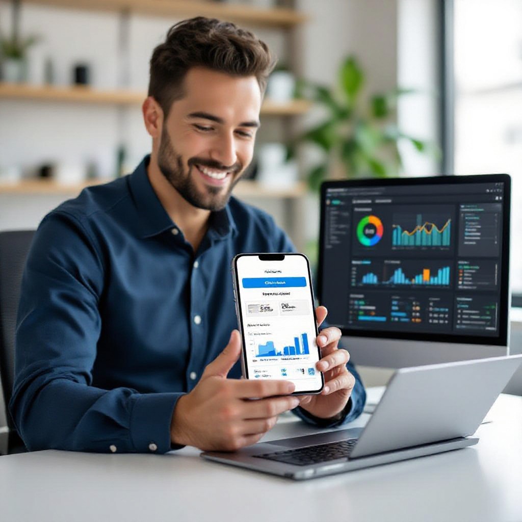 AI website demo and analytics