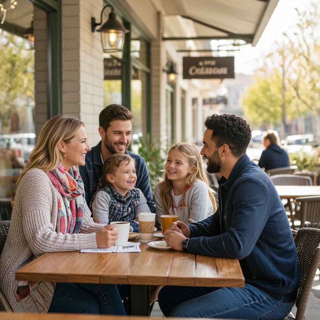 Coldstream cafe outdoor seating