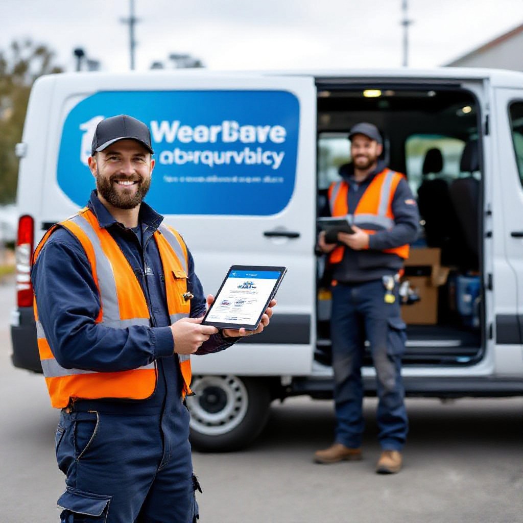 tradie website example