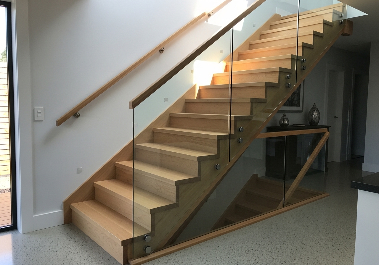 Custom timber staircase