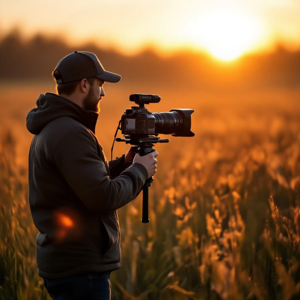 videographer filming