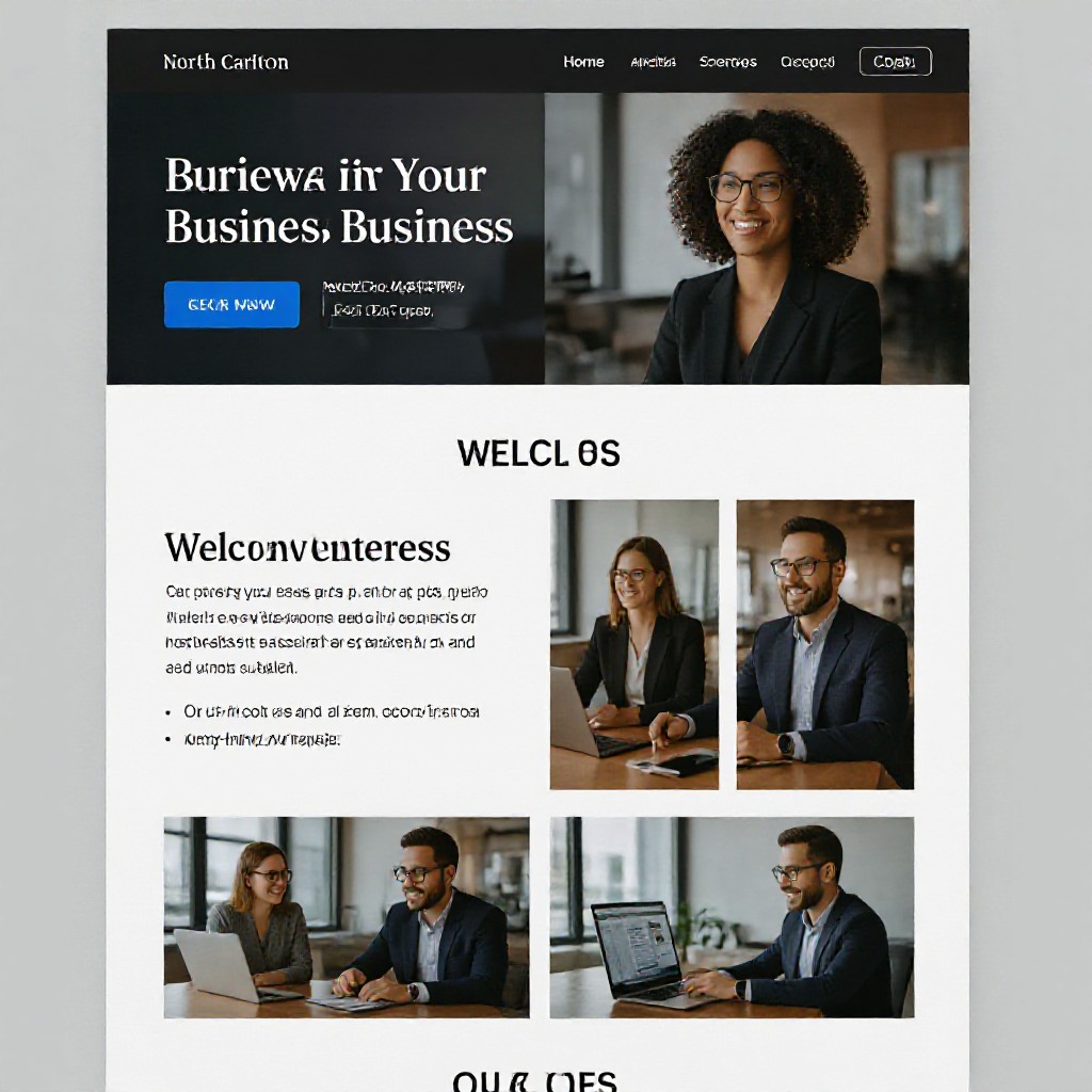 North Carlton professional services website