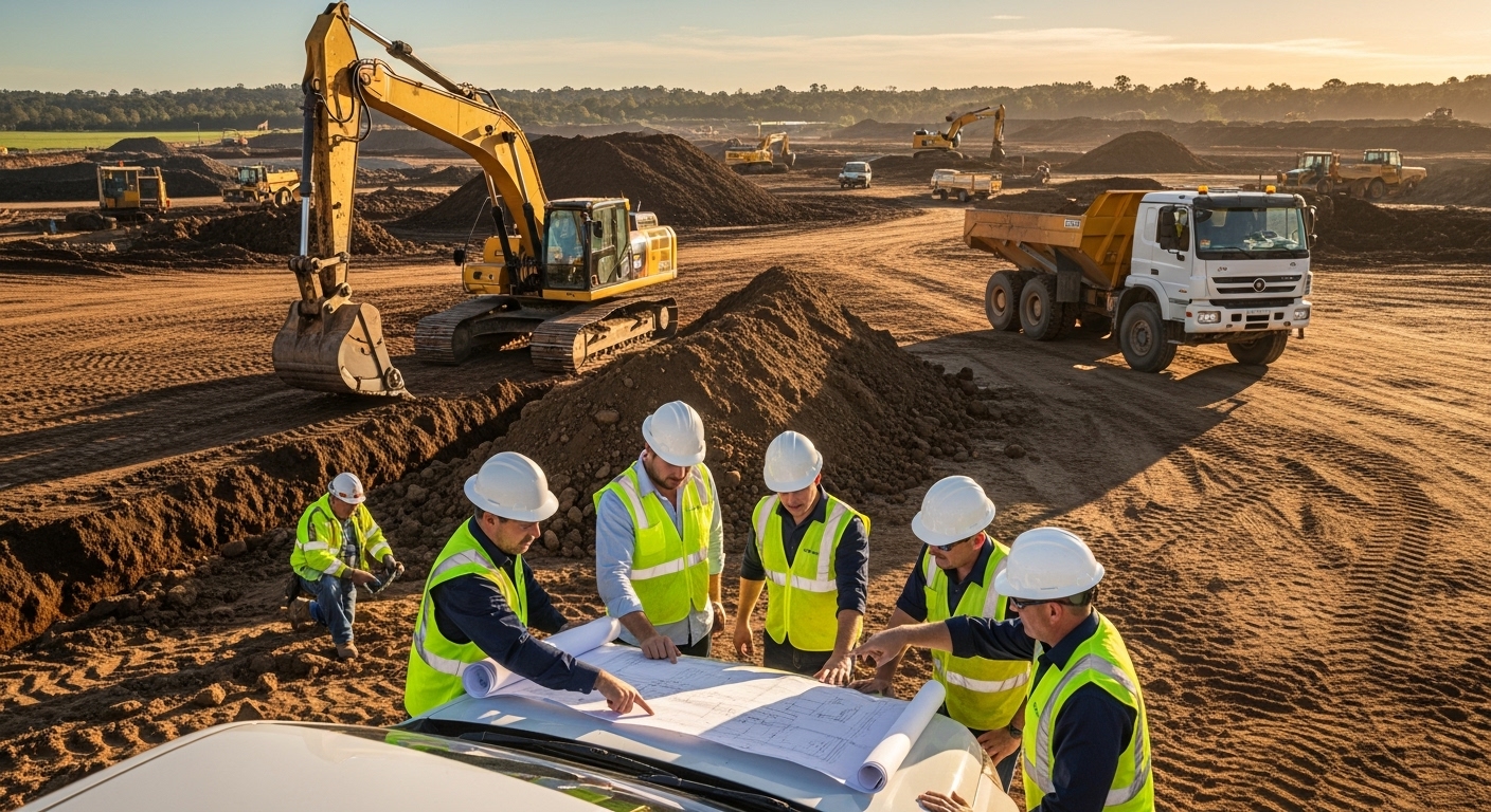 Earthworks project photo