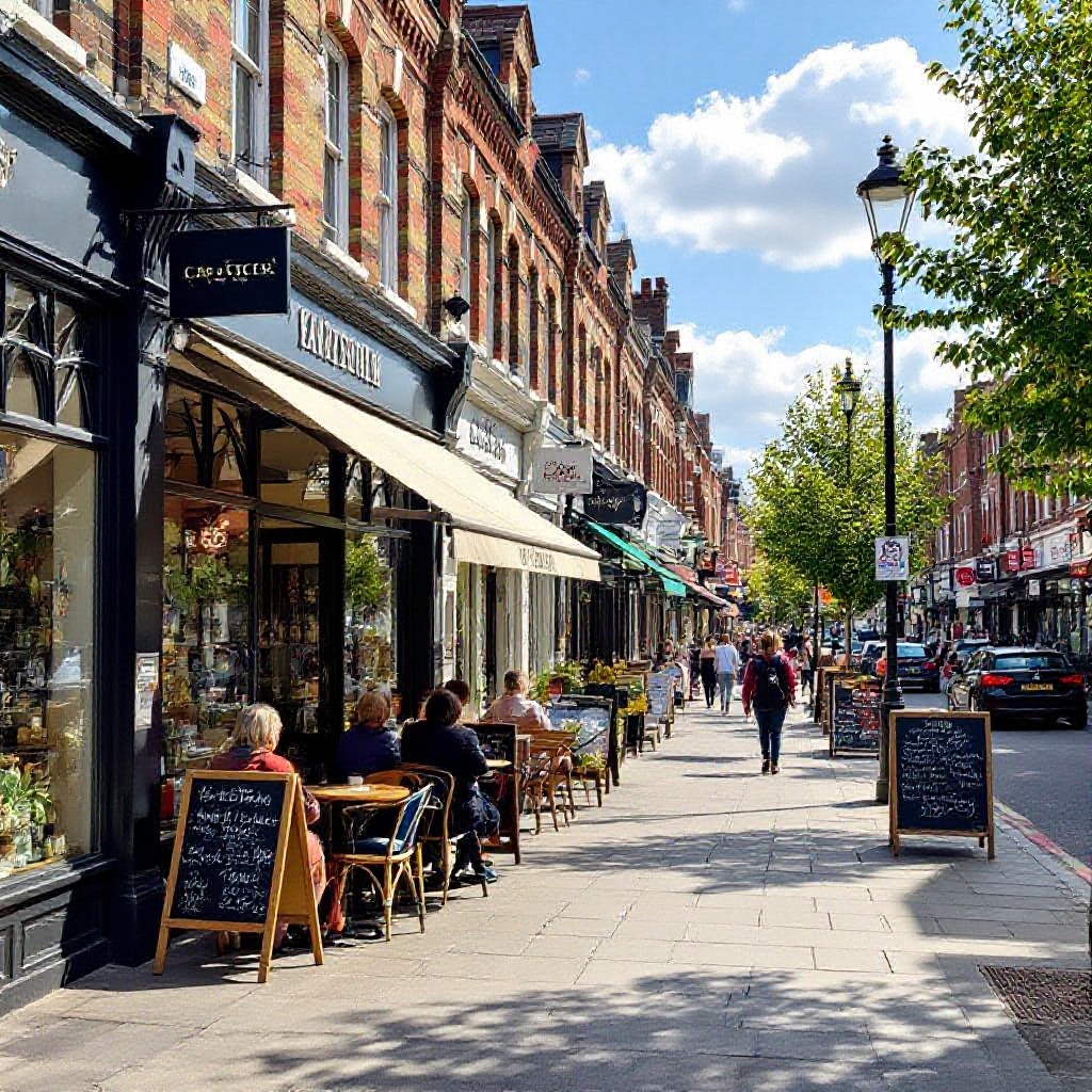 East Camberwell high street