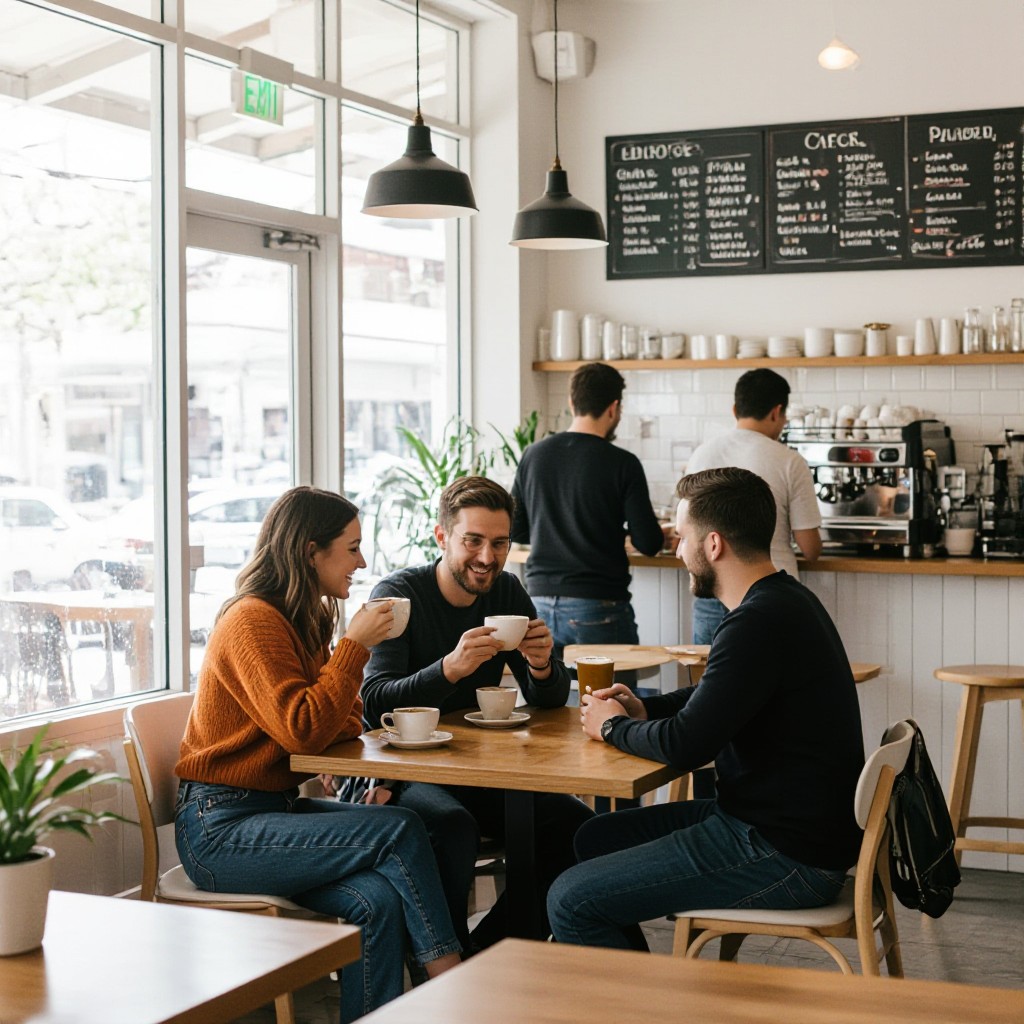 Blackburn North cafe website design