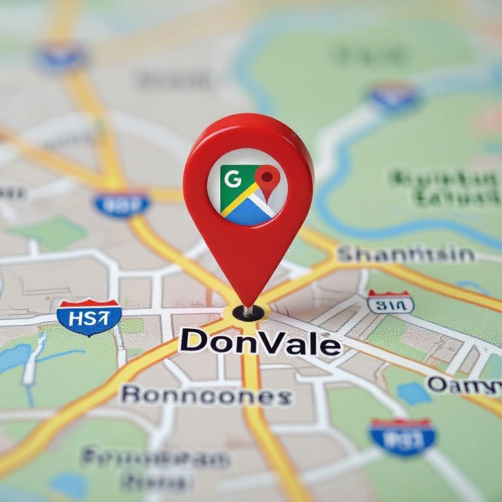 Donvale map SEO