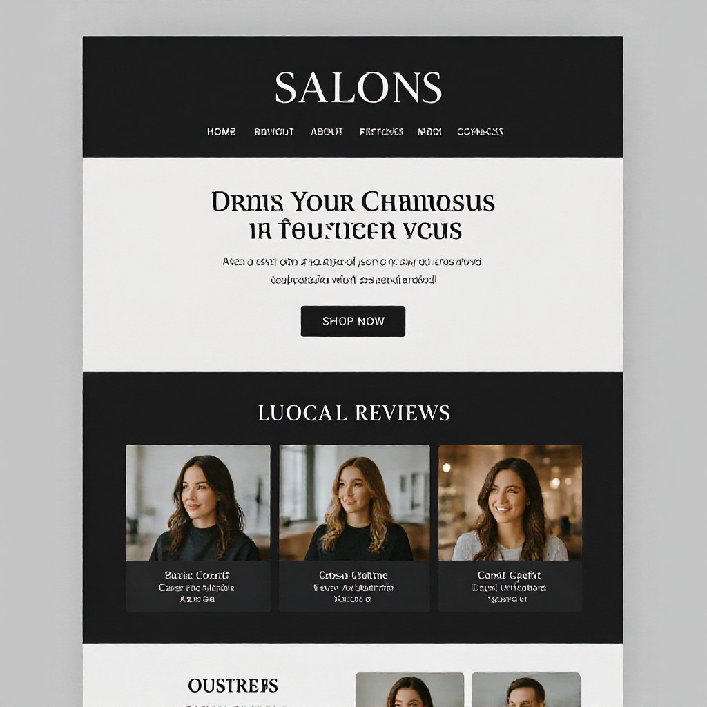 Salon website St Kilda South
