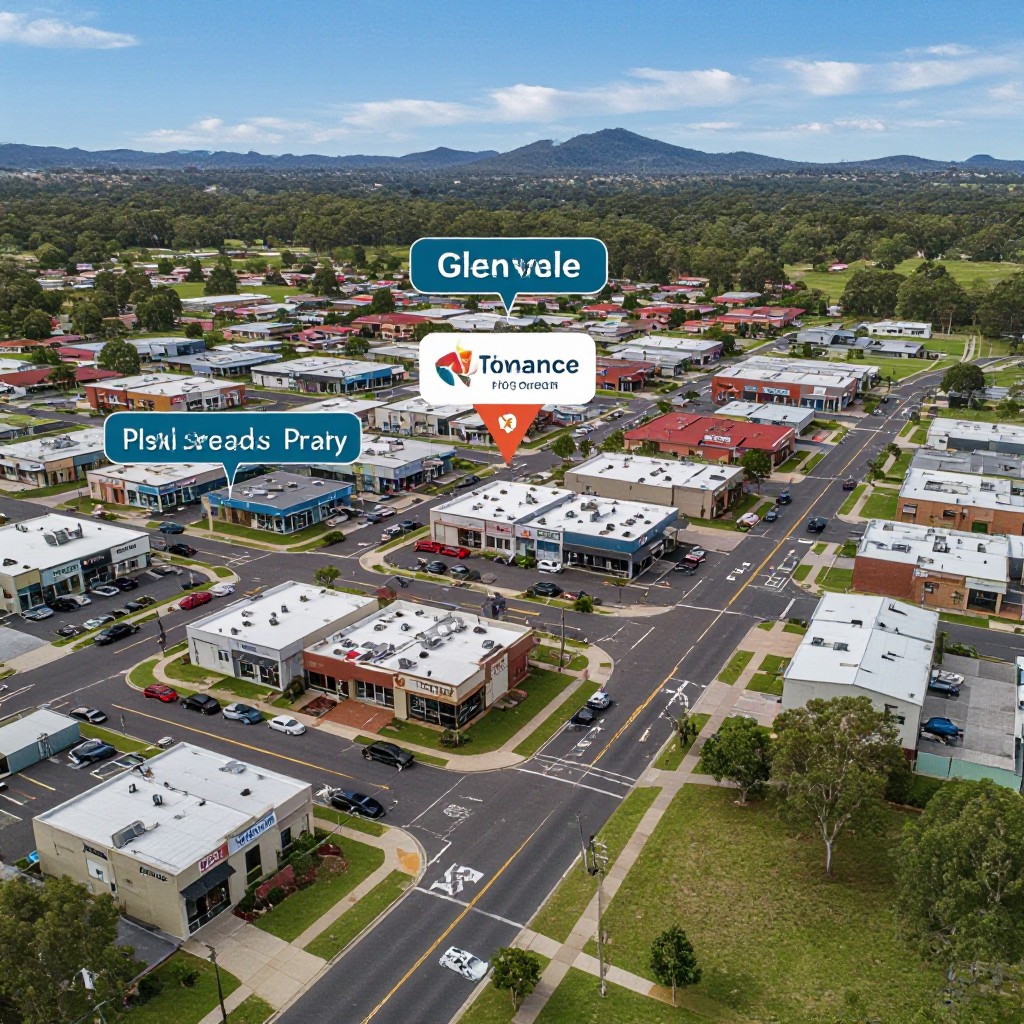 Glenvale aerial view