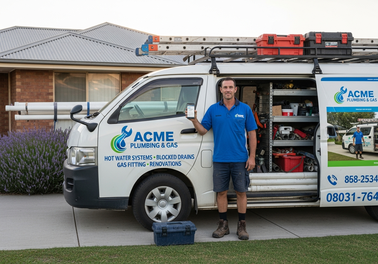 Australian tradie website