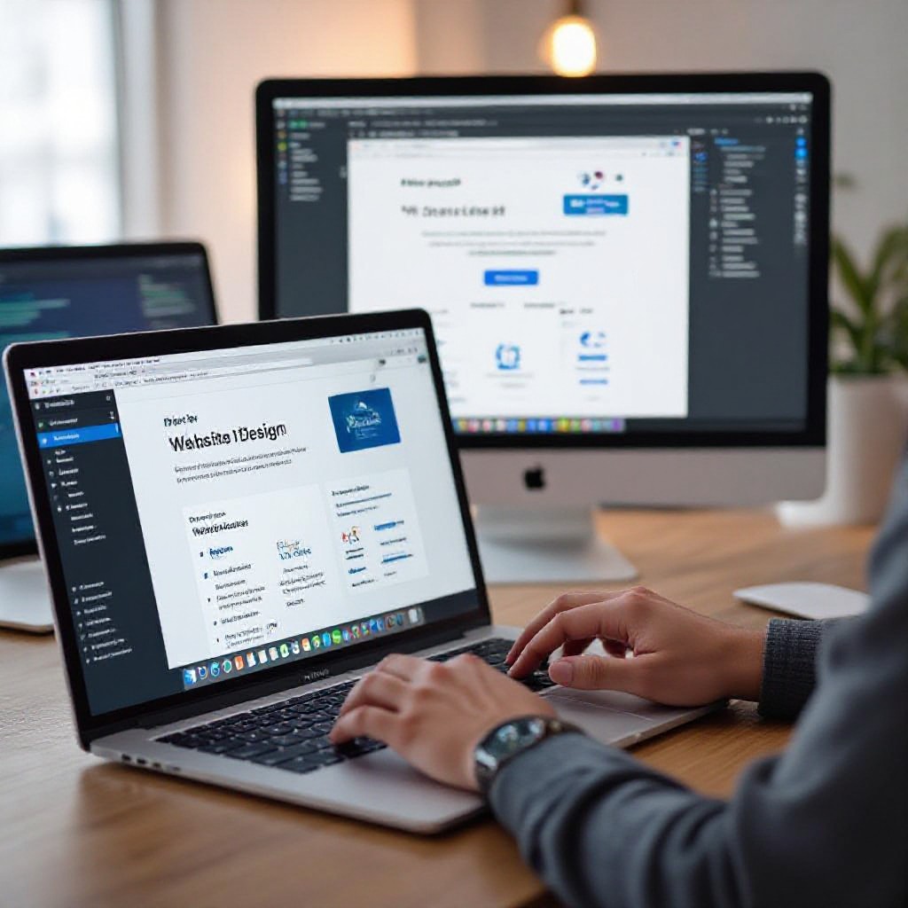 Comparing free website design sites