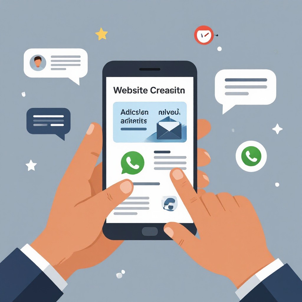 Phone preview and chat