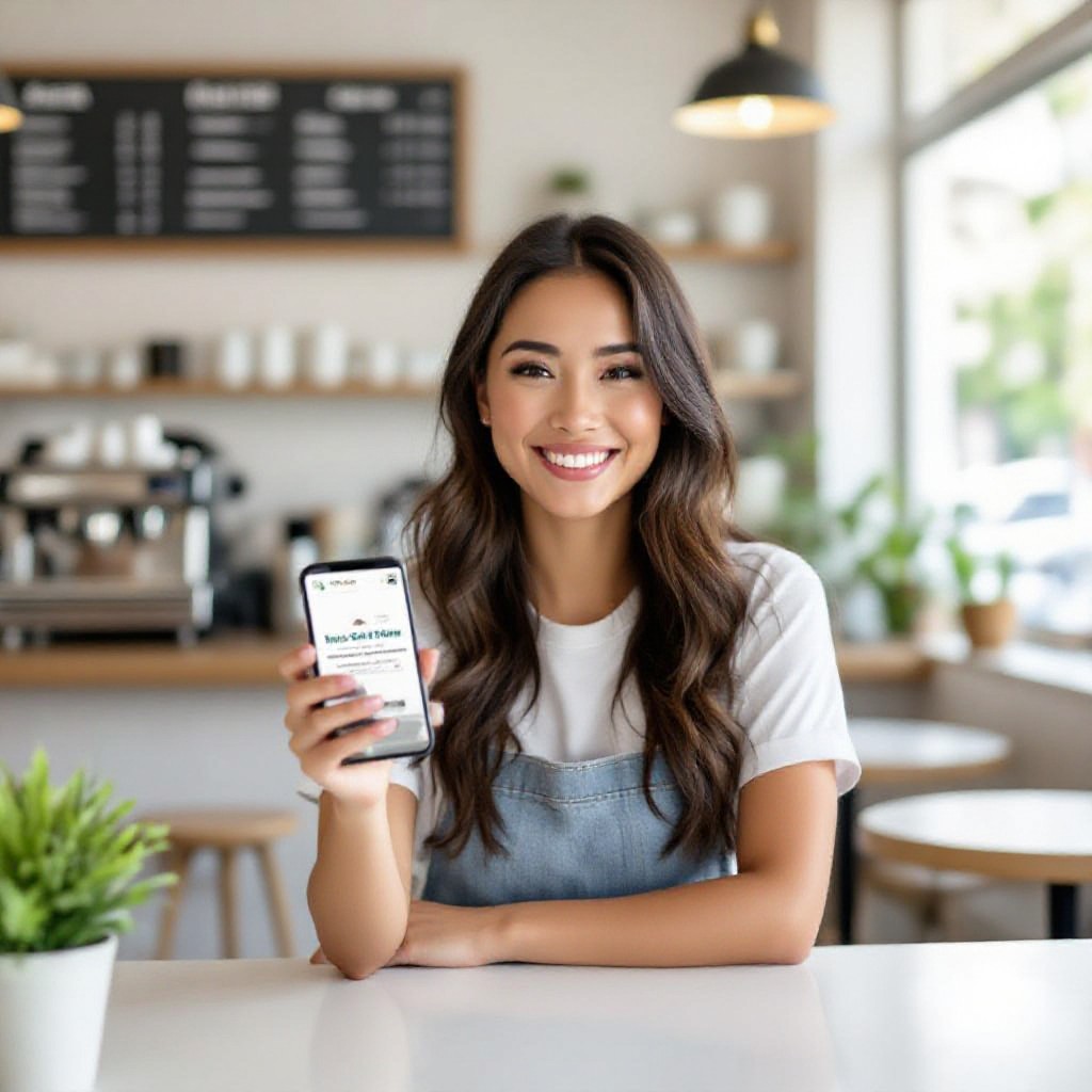 Local Albert Park business website on mobile