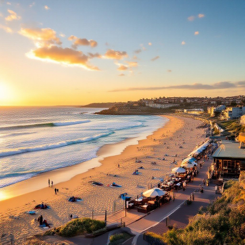Bondi Beach coastline