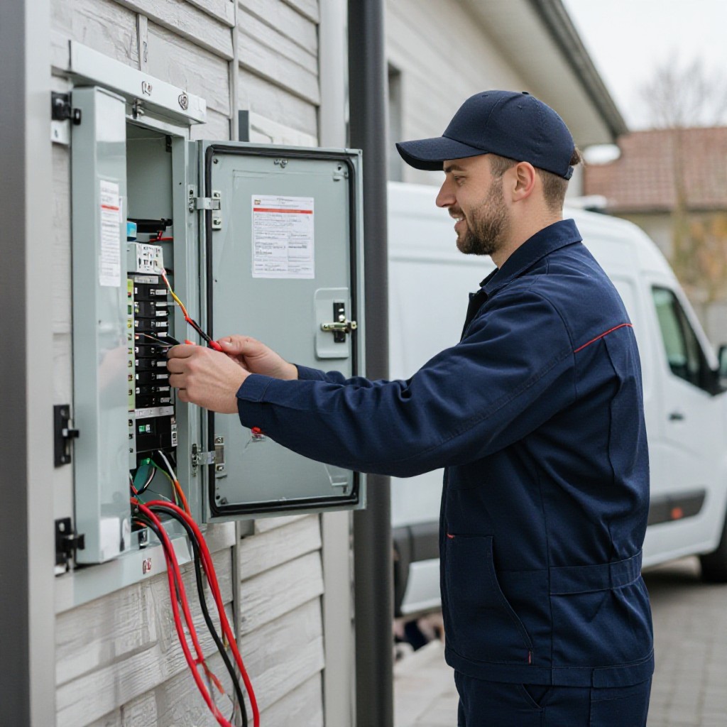 Electrician web page example