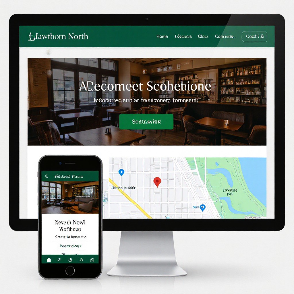 Local Hawthorn North website preview