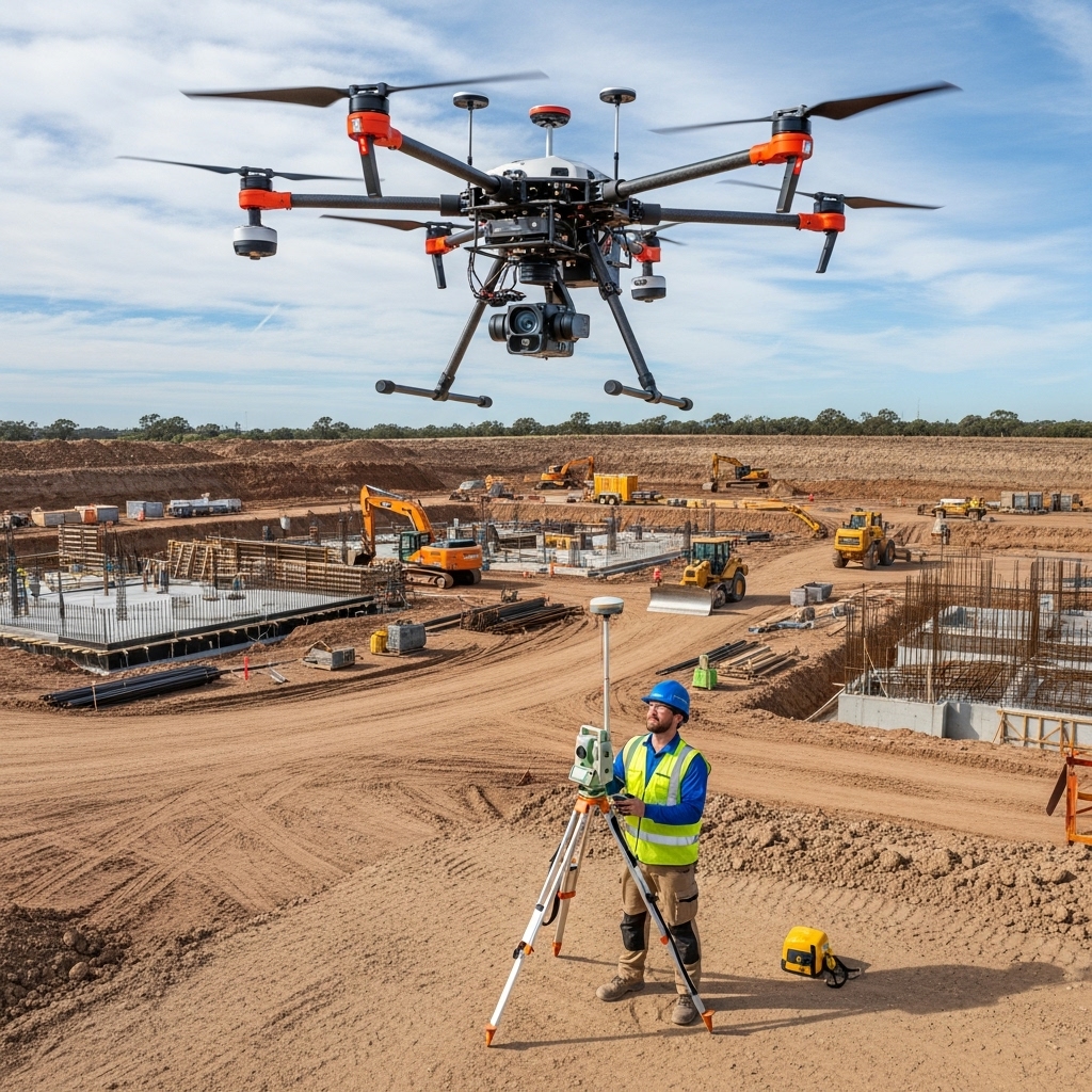 land surveyor drone