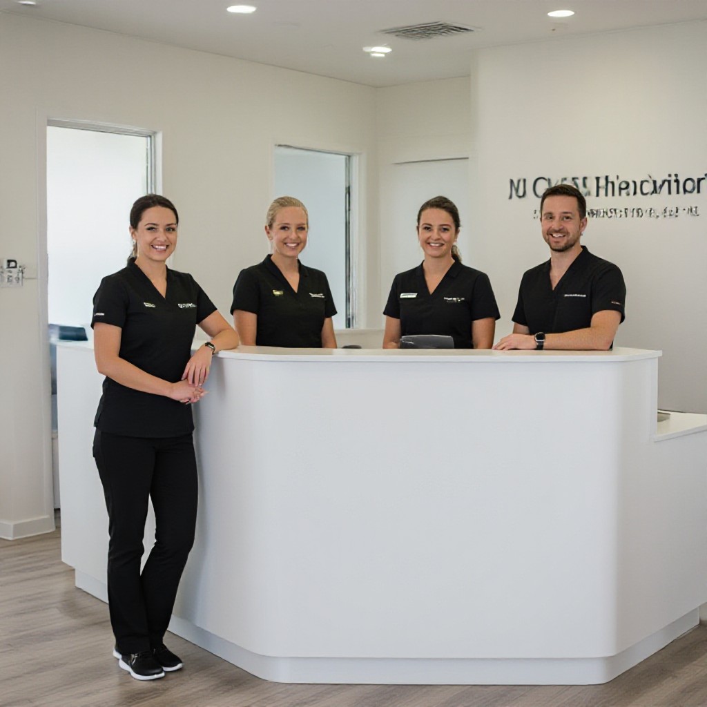 physio clinic reception