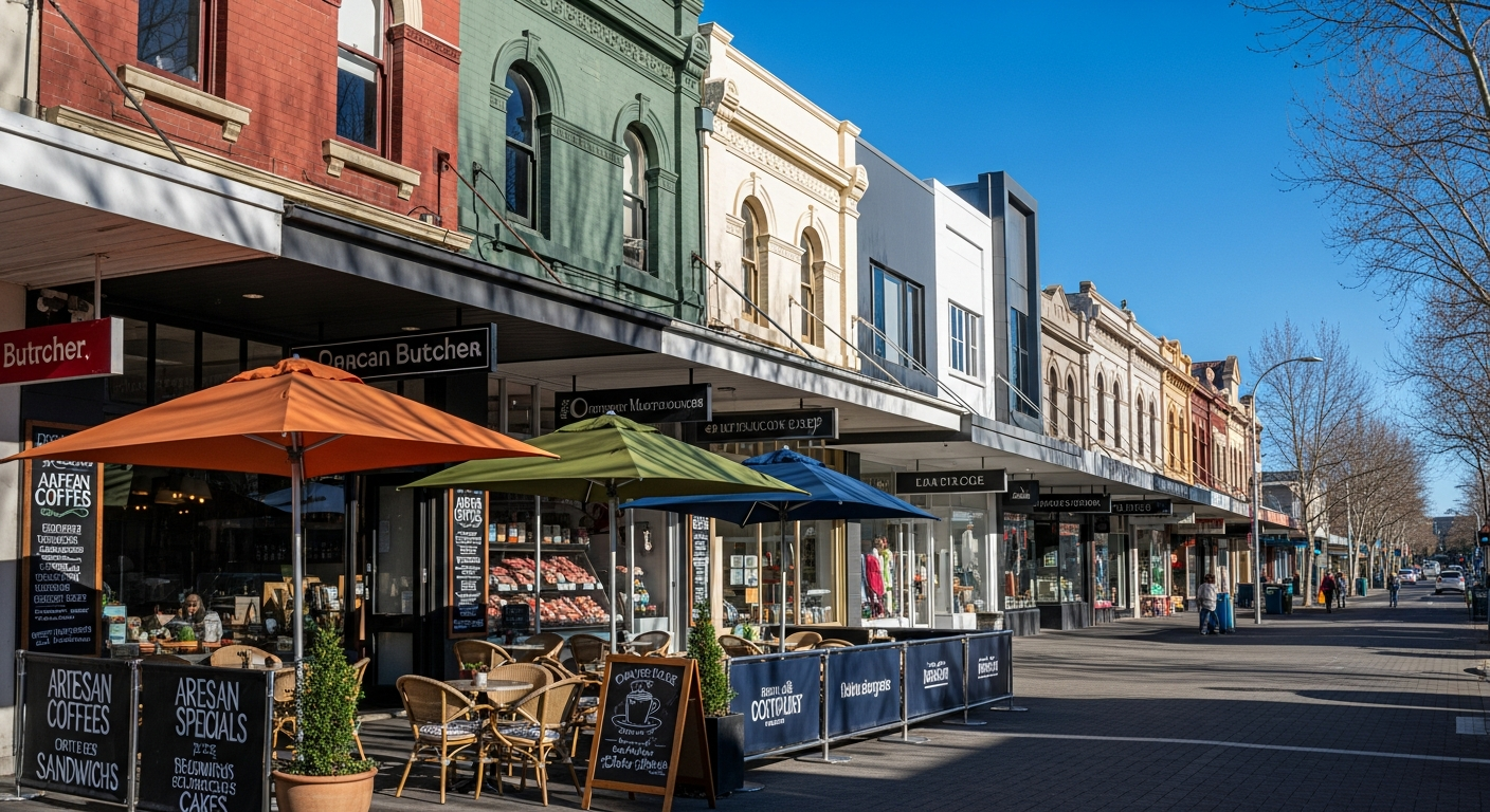 Essendon streetscape