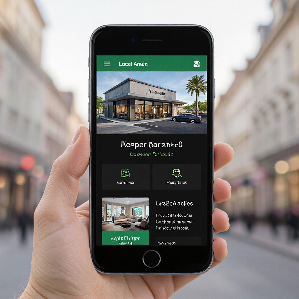 Alamein local business website preview