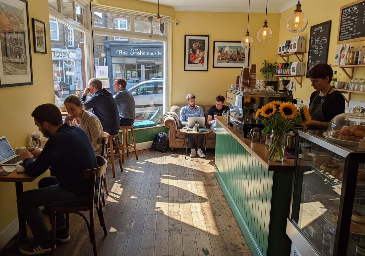 Croydon cafe website