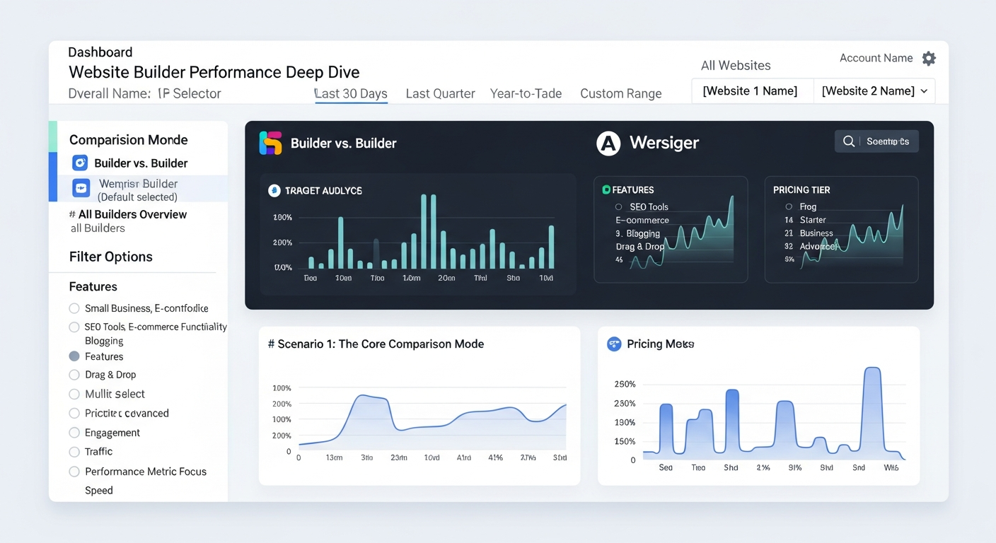 website builders comparison