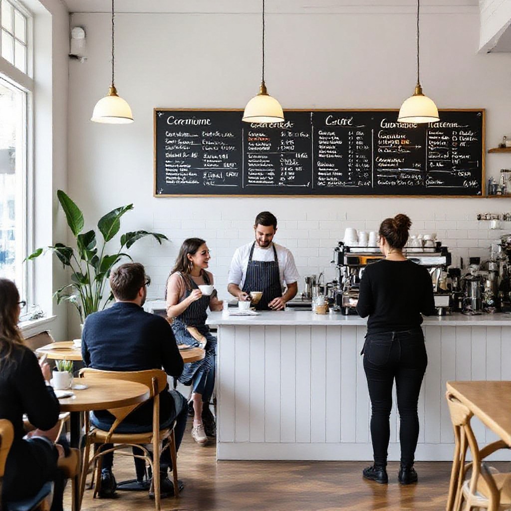 Cremorne cafe website example