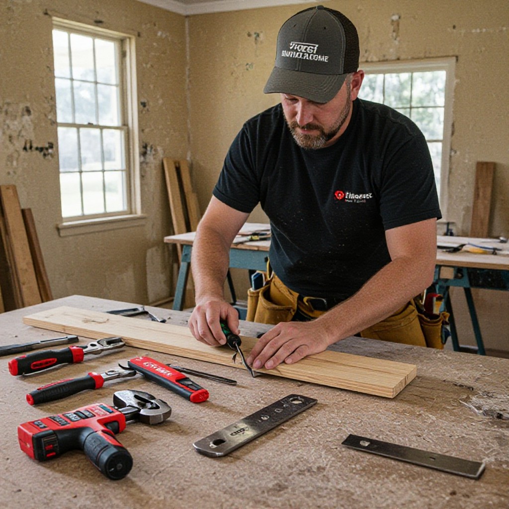 Local tradesman in Albert Park Barracks