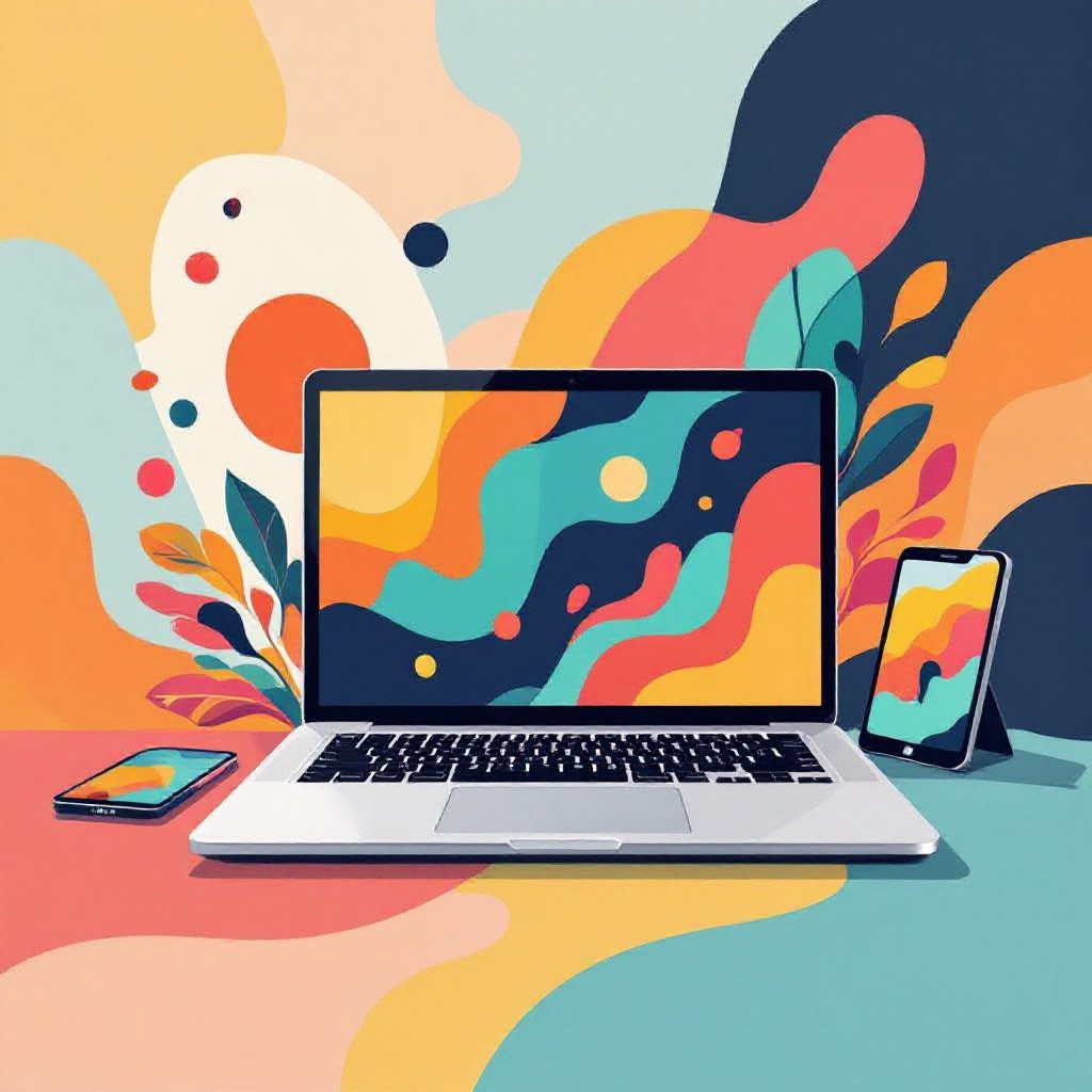 web design illustration