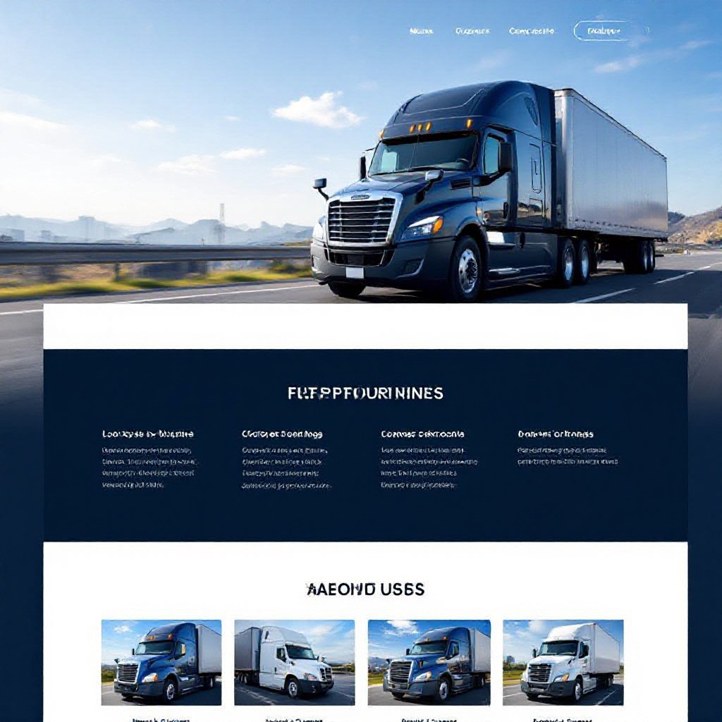 Logistics website