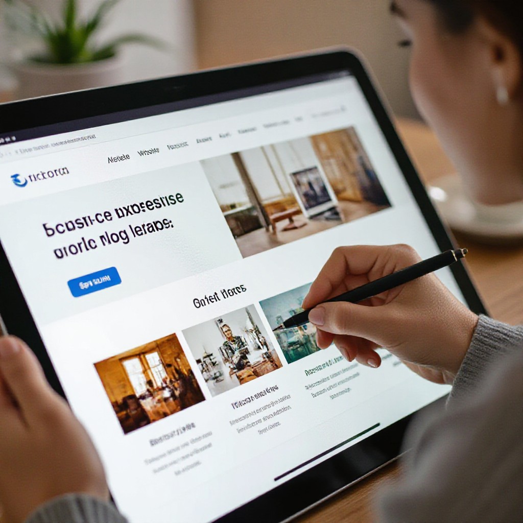 editing website template
