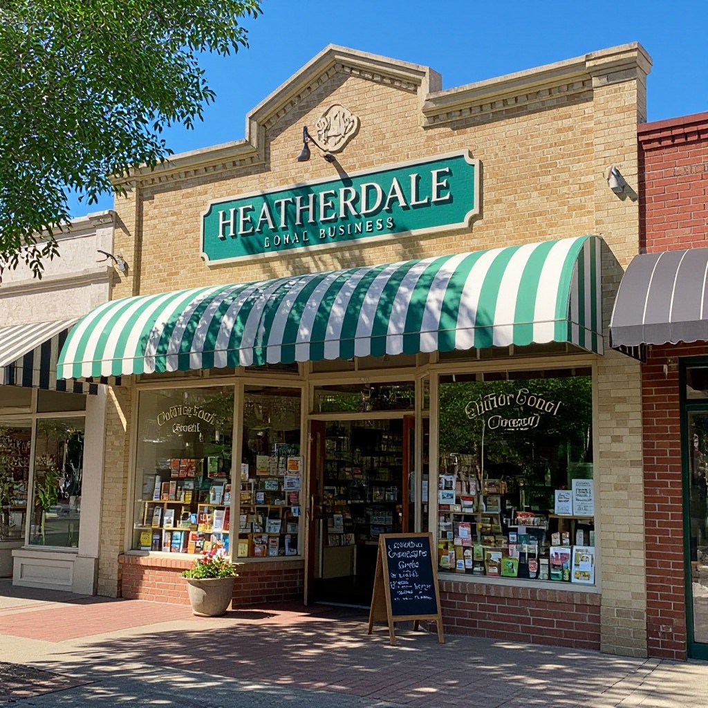 Heatherdale business website example