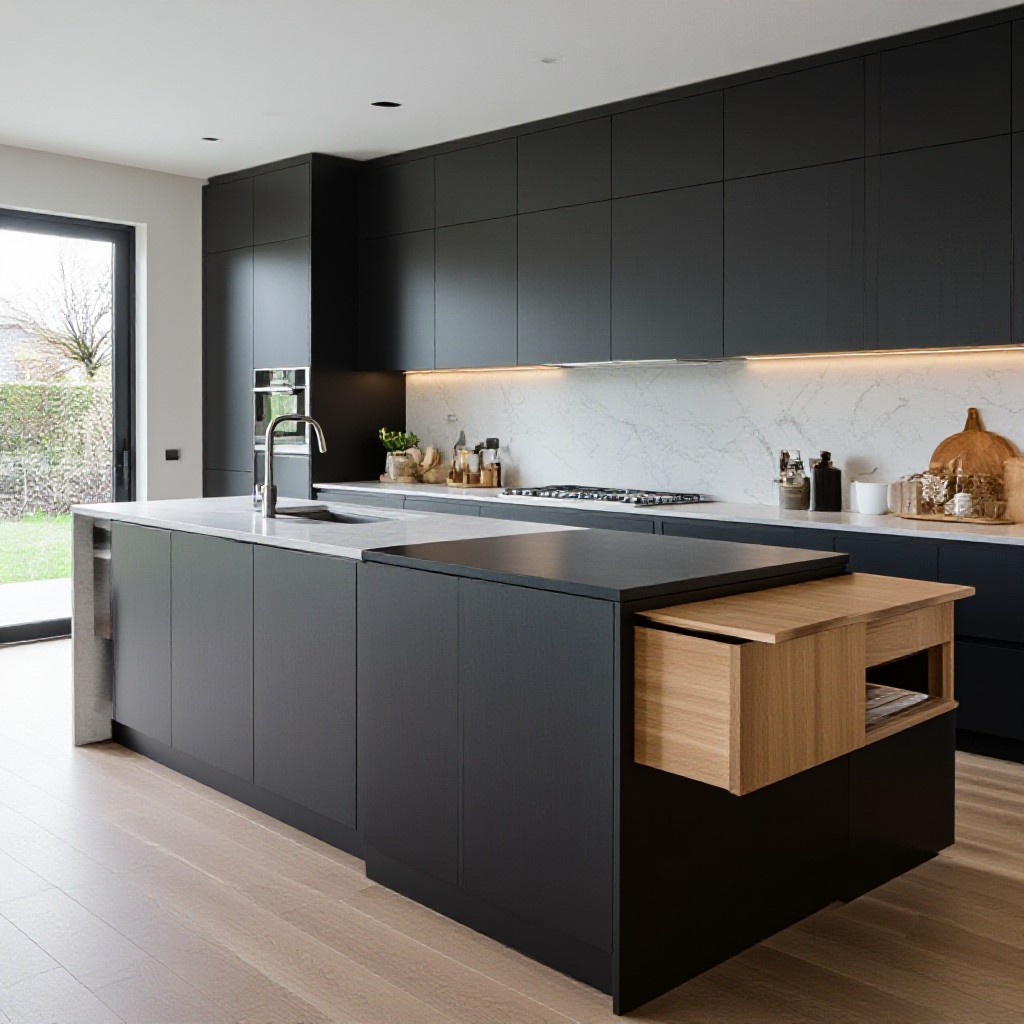 Custom kitchen cabinetry