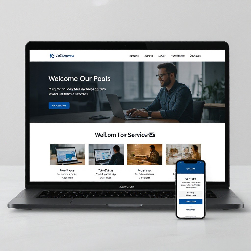 company website example