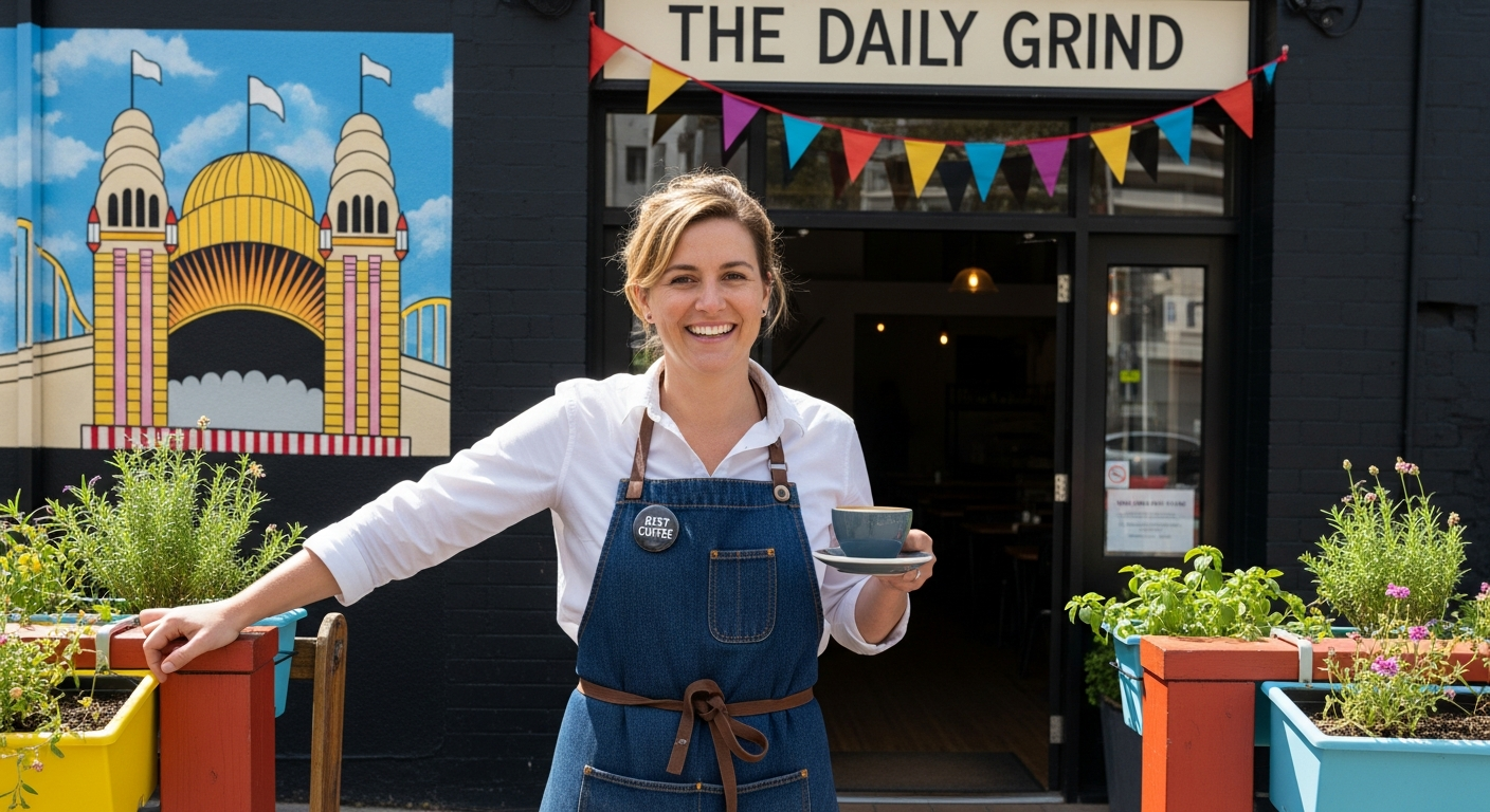 St Kilda café owner