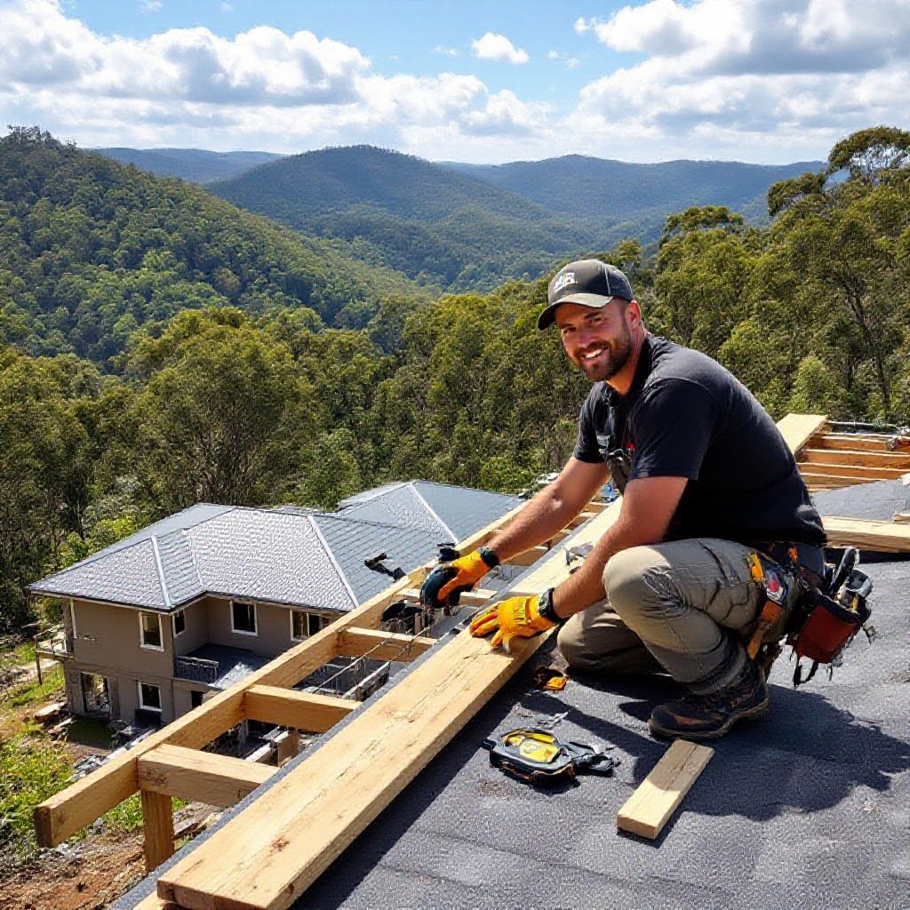 Kinglake tradesman working locally
