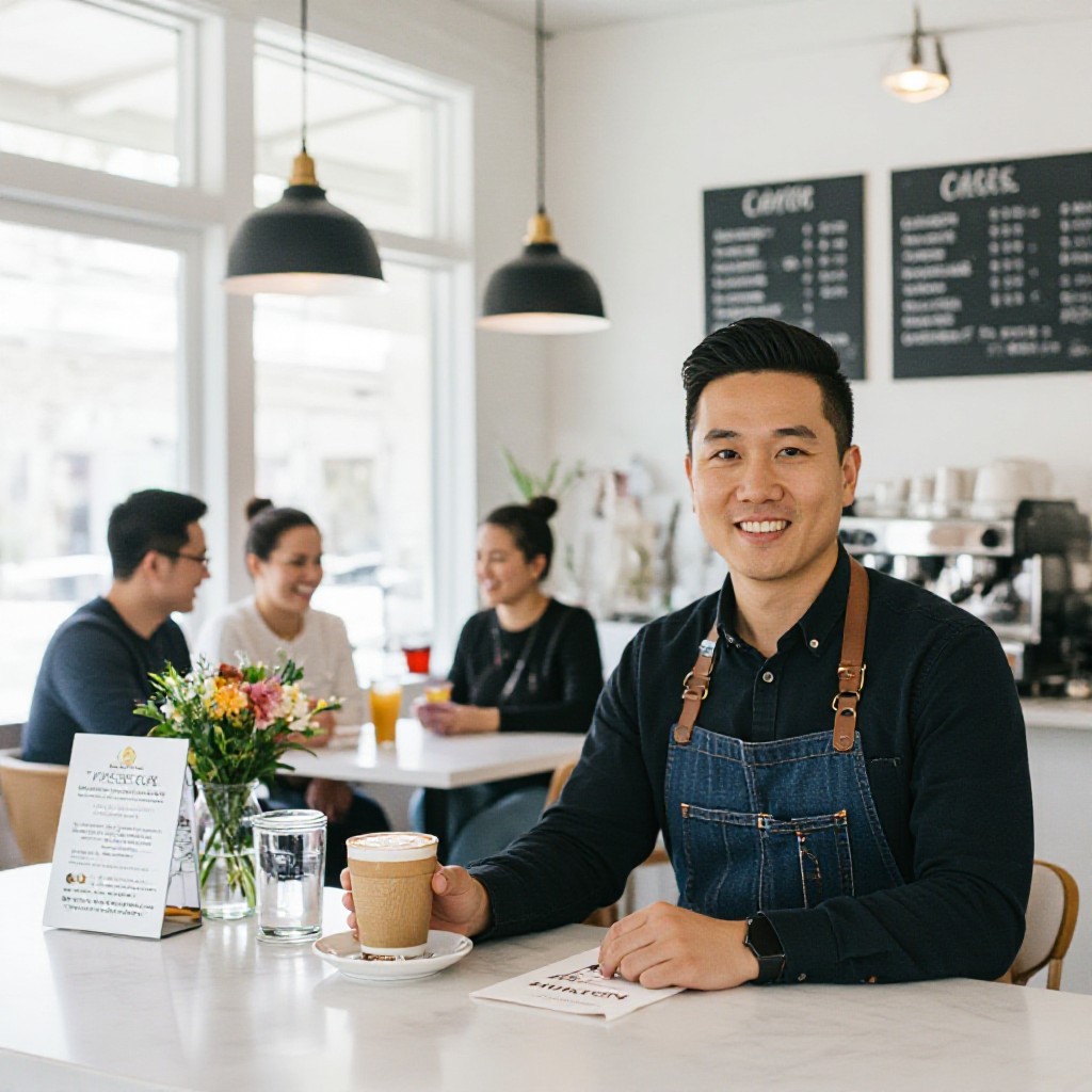Cafe owner