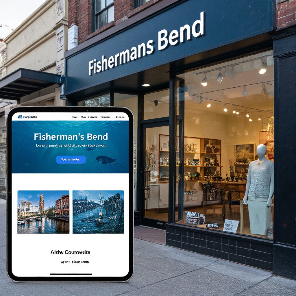 Fishermans Bend local business website preview