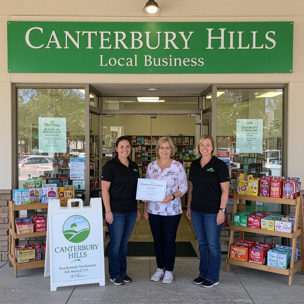 Canterbury Hills business website example