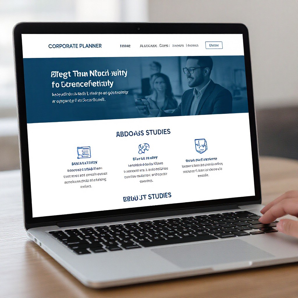 Corporate events template