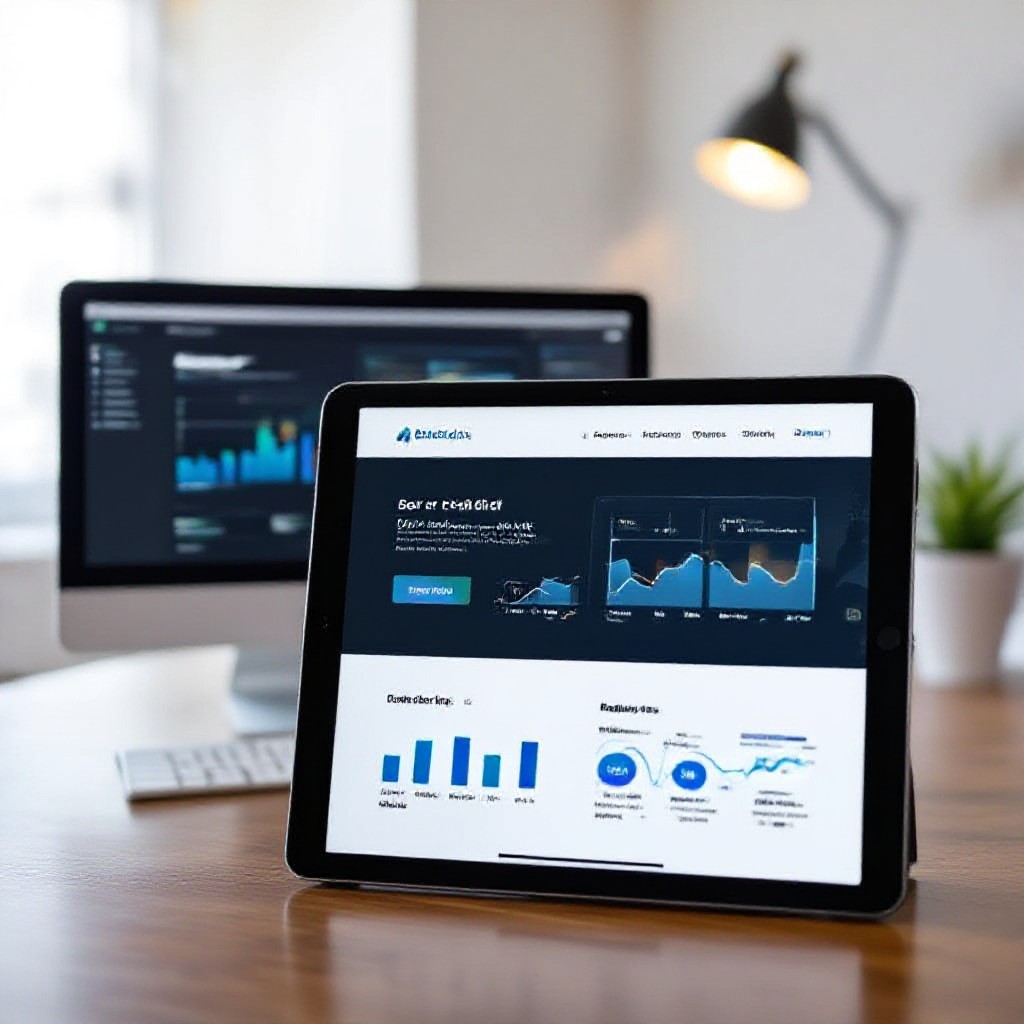 small business website and analytics