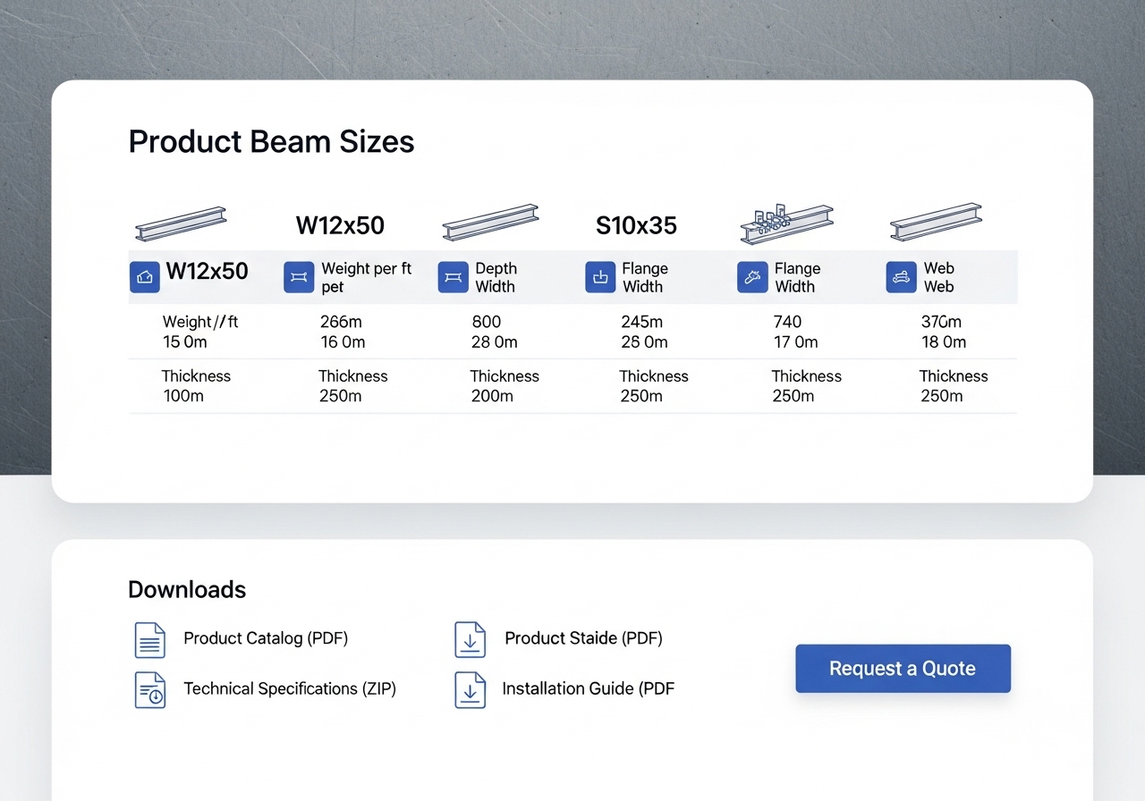 product page example