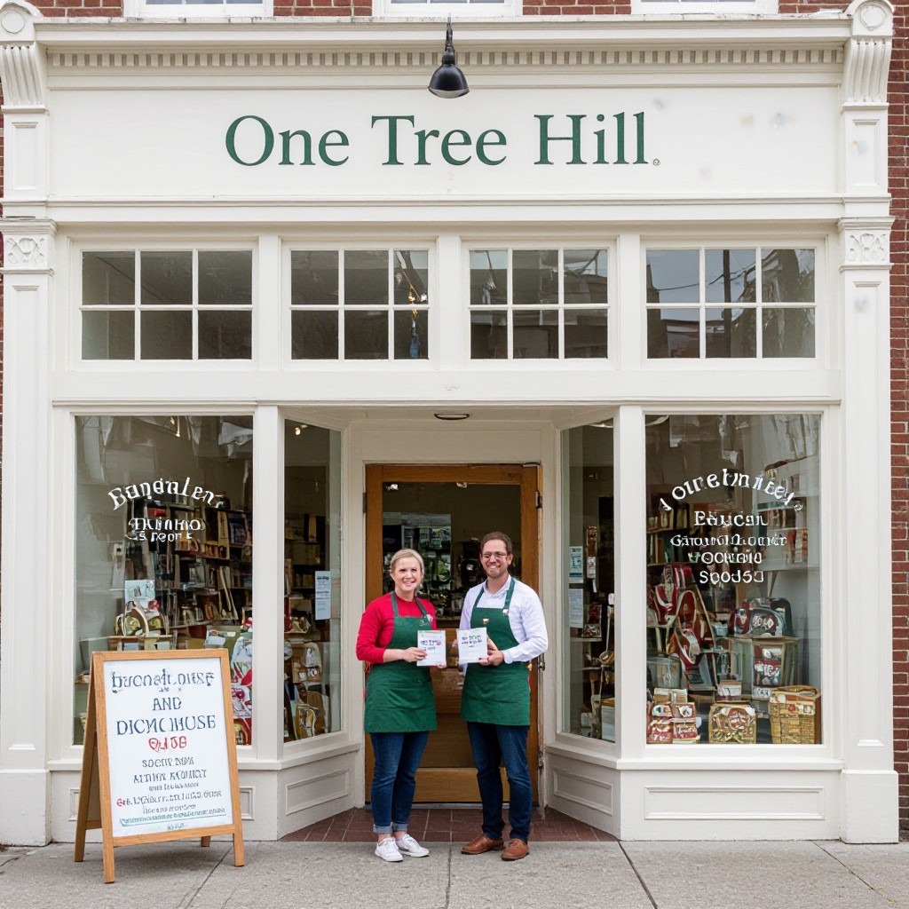 One Tree Hill local business website example