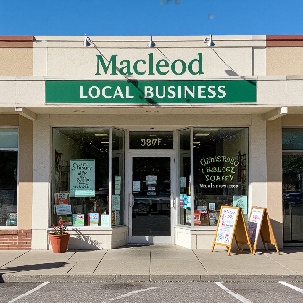 Macleod local business website preview