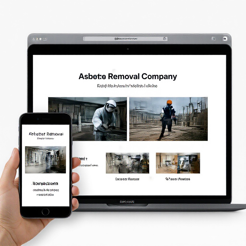 asbestos removal website example