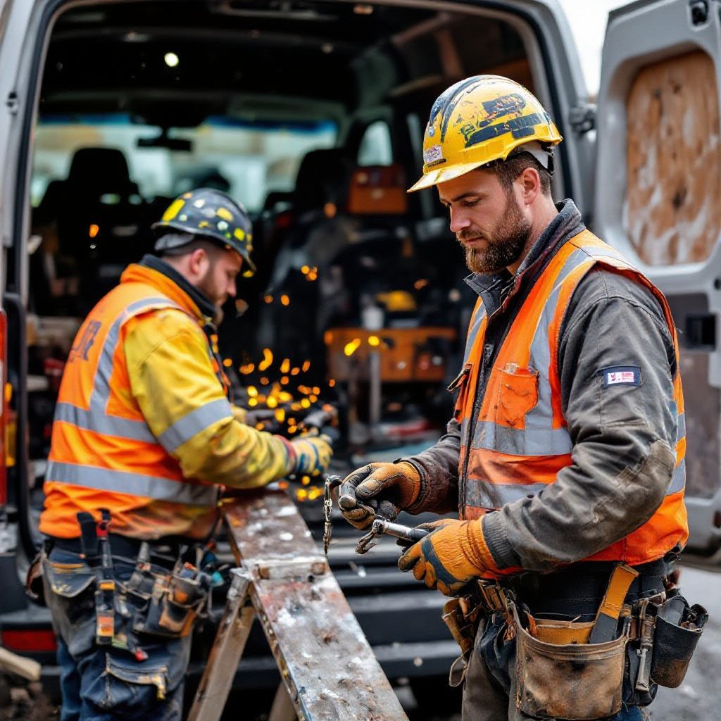 Local tradesman in Burnt Bridge