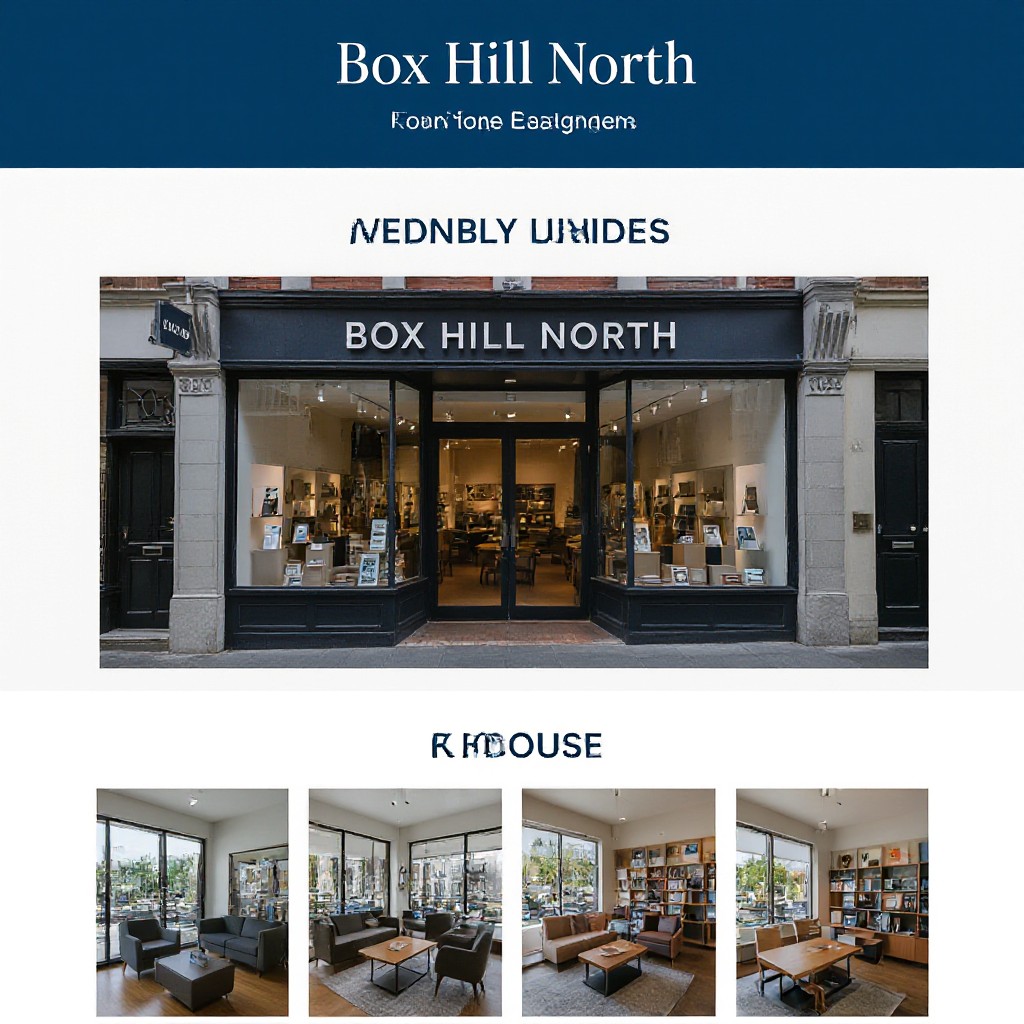 Box Hill North business website example